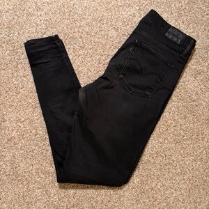 Levi's 720 Super Skinny Women's Black Jeans Size 30